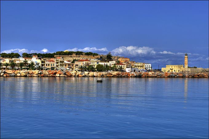 skyline of Rethymno