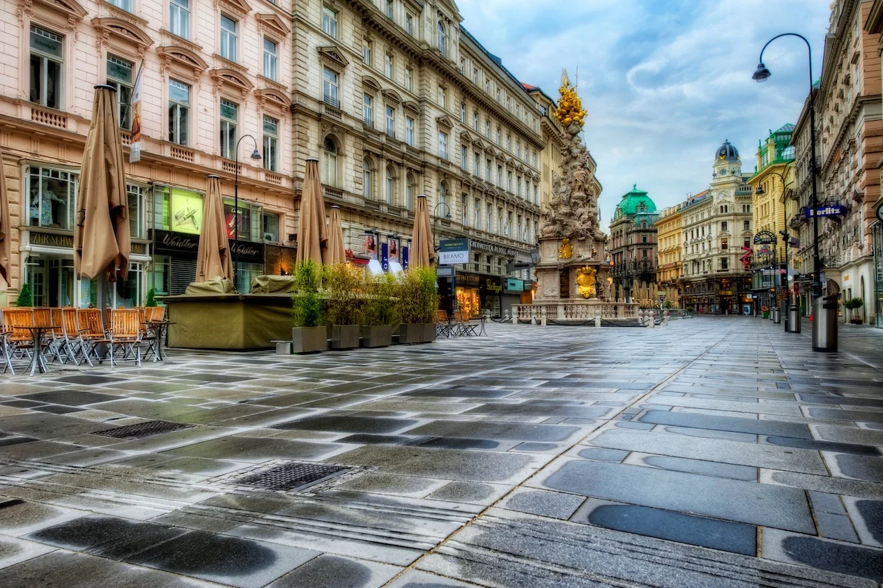 австрия улица грабен. вена улица canongasse. вена улицы города. австрия виен. тихие.