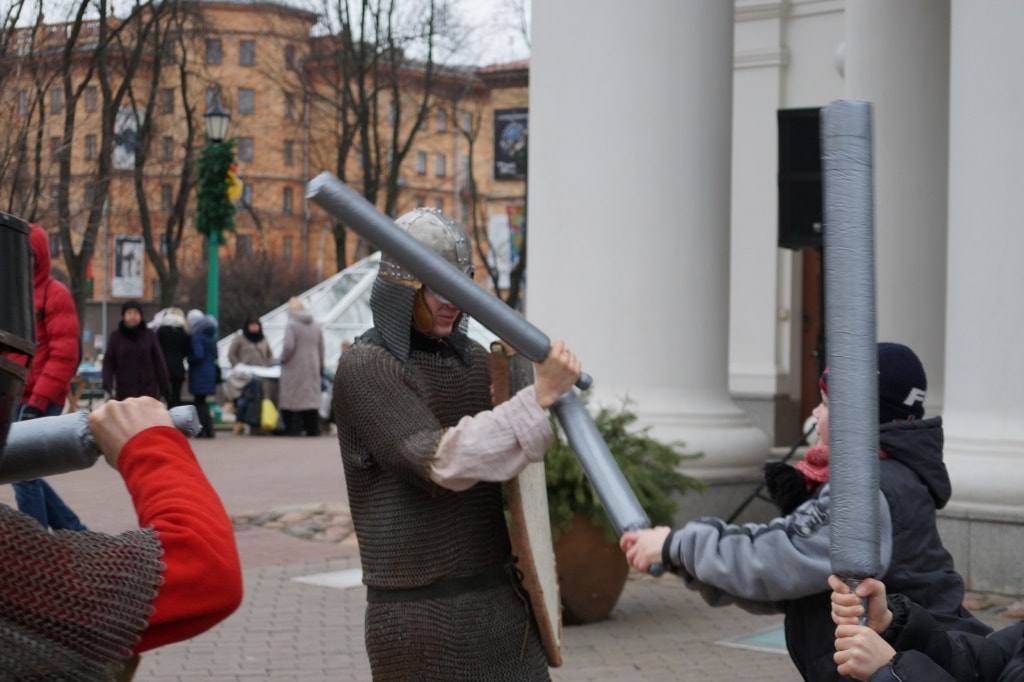 рыцарь в Верхнем городе