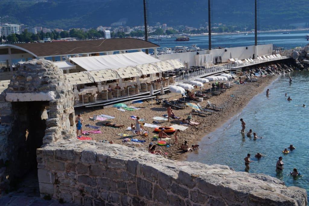 Pizana beach Budva Montenegro