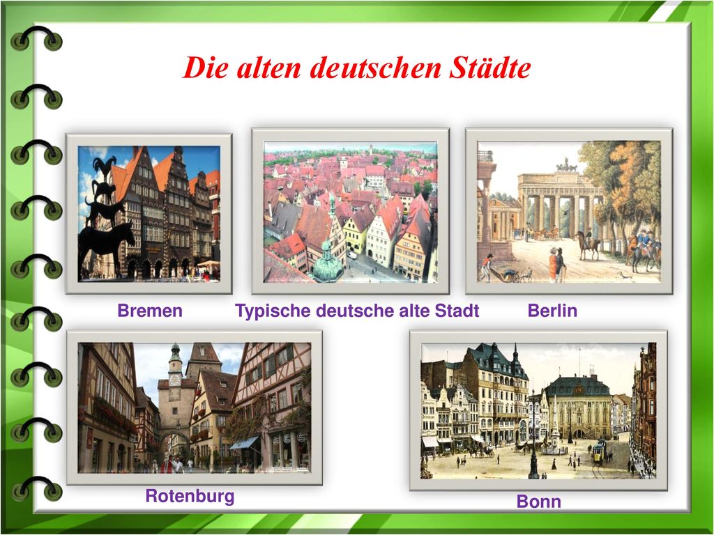 Презентации по немецкому темы. Города на немецком языке. План города на немецком. Проект старый немецкий город. Проект по немецкому языку 5 класс.