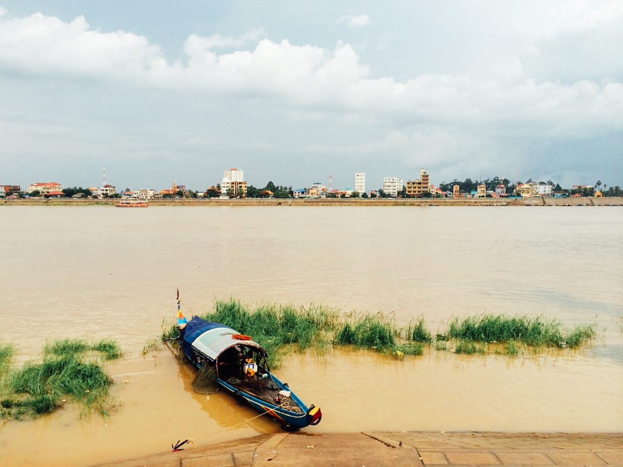 Путешествие по Камбодже: Место слияния Тонле Сап с Меконгом