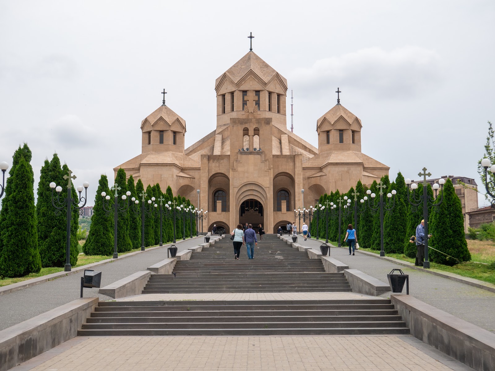 Поездка в ереван. Церковь Святого Григория просветителя (Ереван).