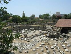 Развалины мавзолея в Галикарнасе