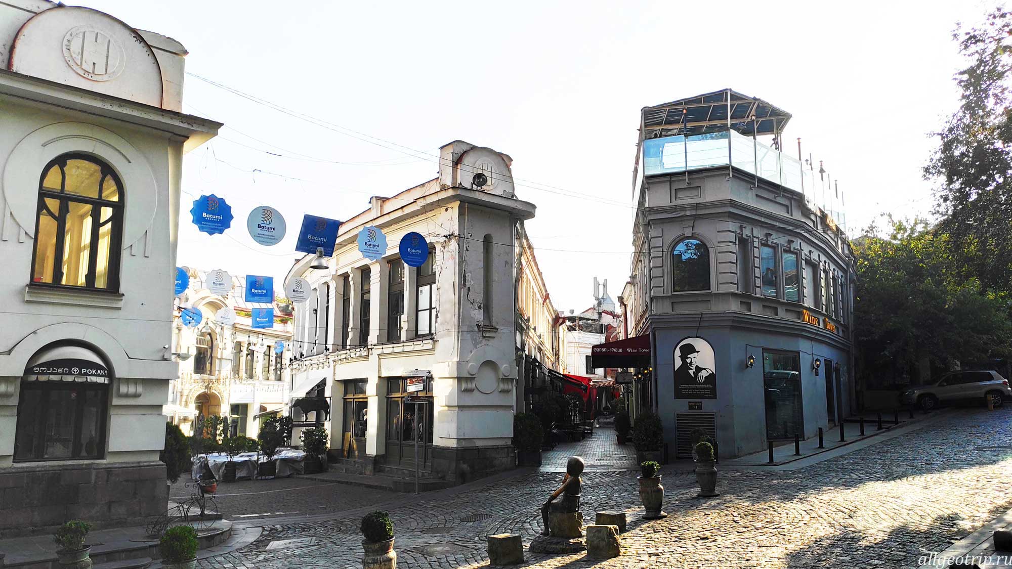 Достопримечательности Тбилиси улица Шардени