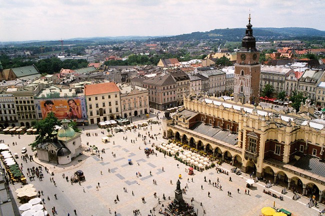 Бессменным символом Кракова остается легендарная рыночная площадь