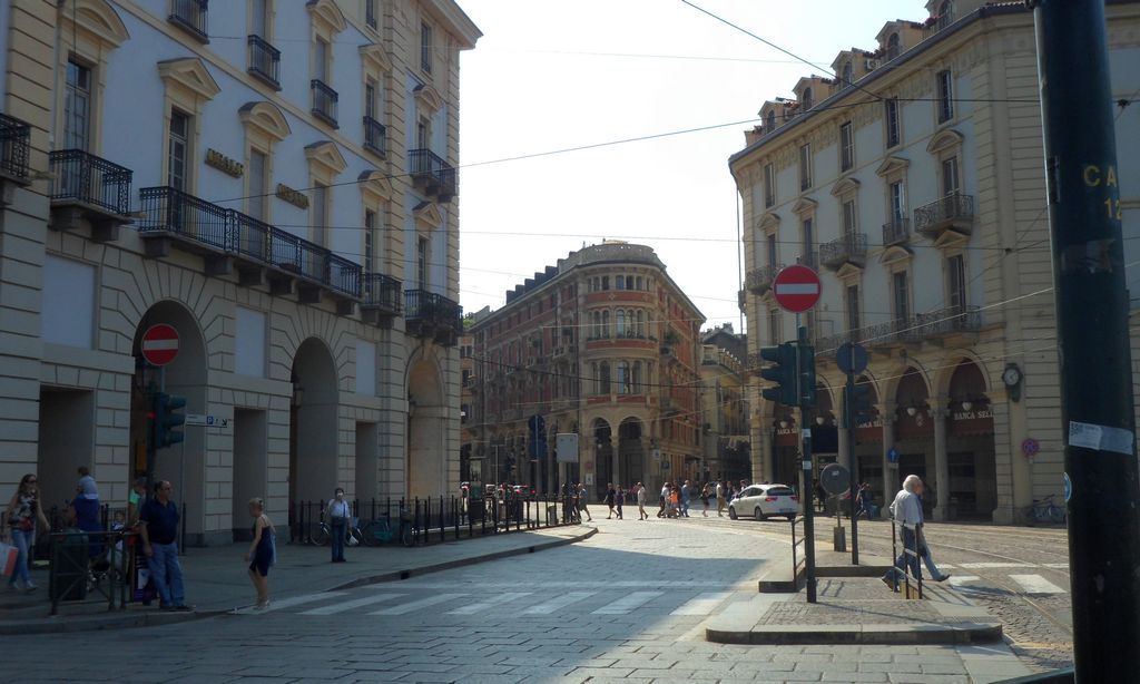 Улицы Турина в исторической части города