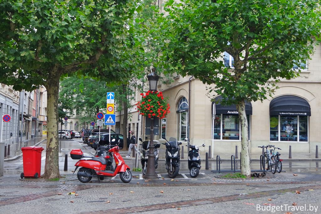 Центральные улицы Люксембурга