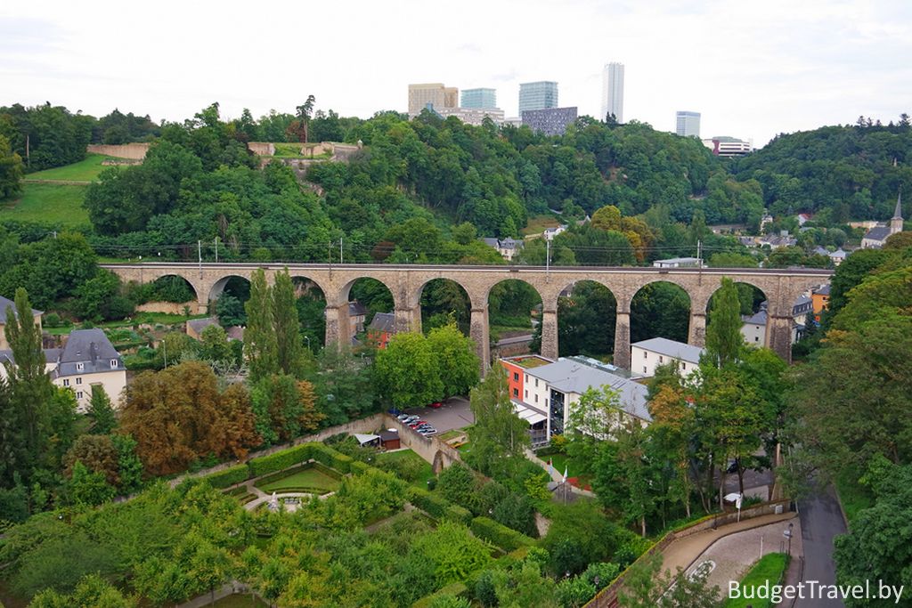 Железнодорожный мост в Люксембурге