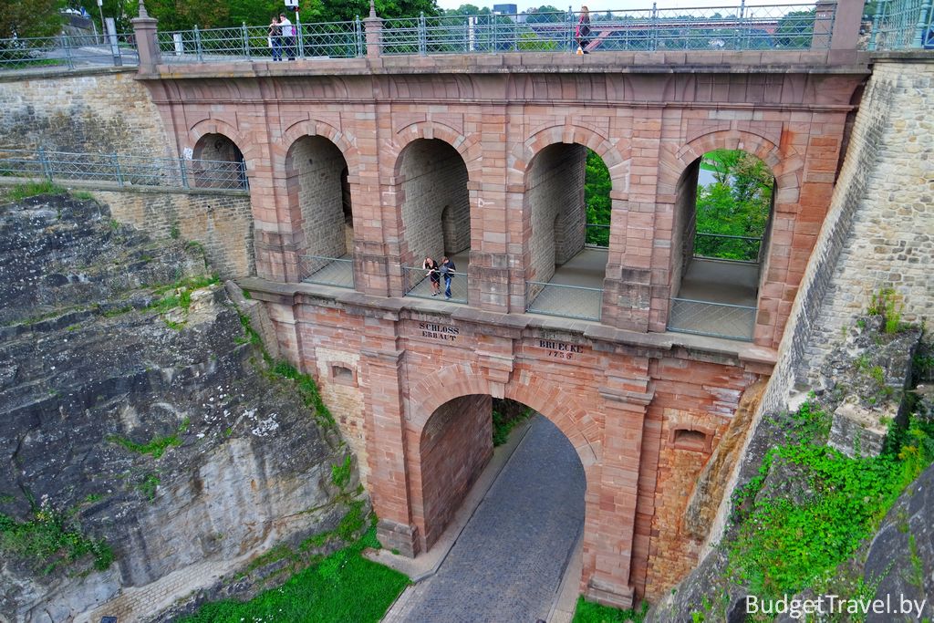 Замковый мост - Город Люксембург за 1 день
