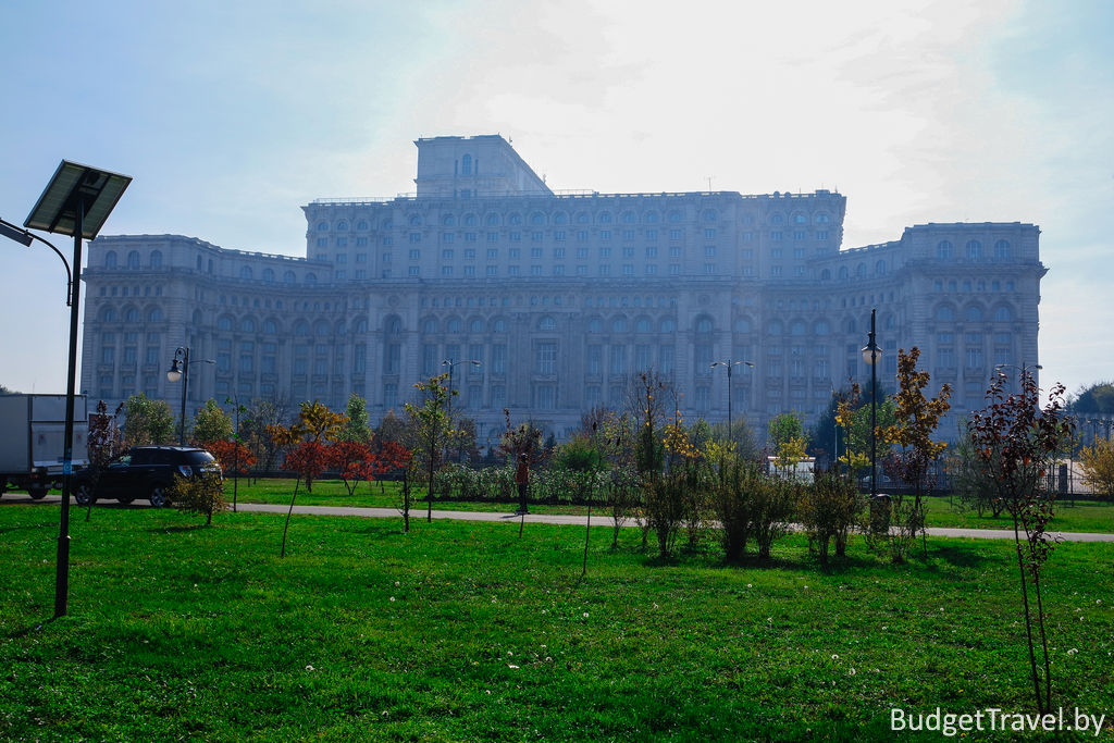 Город Бухарест - Дворец Парламента