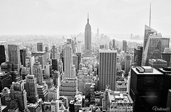 Manhattan from Top of the Rock. New York. USA