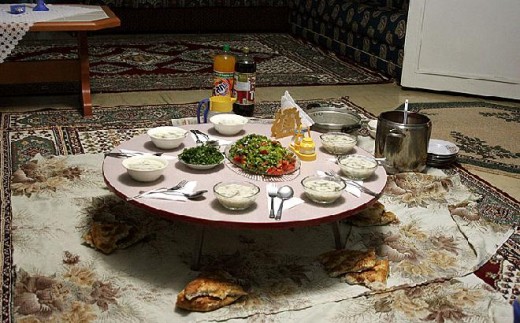 Традиционный турецкий стол