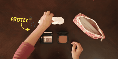 Как сложить вещи в чемодан: Как сложить косметику и туалетные принадлежности
