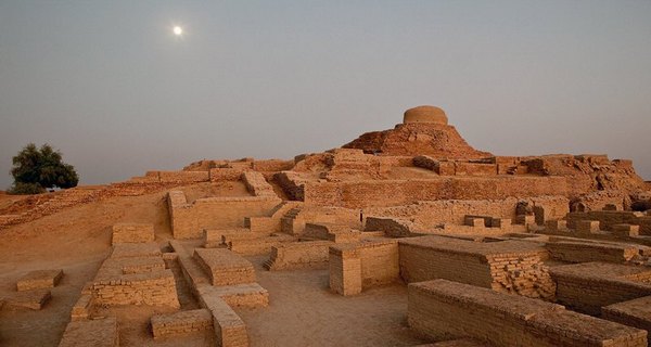 Руины древнего индийского города