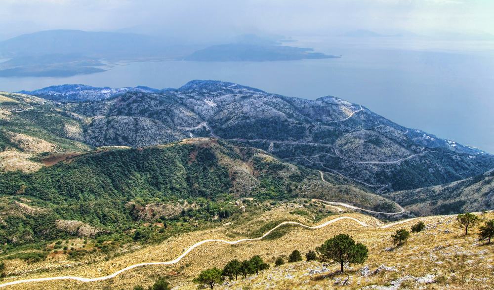 View from Mount Pantokrator