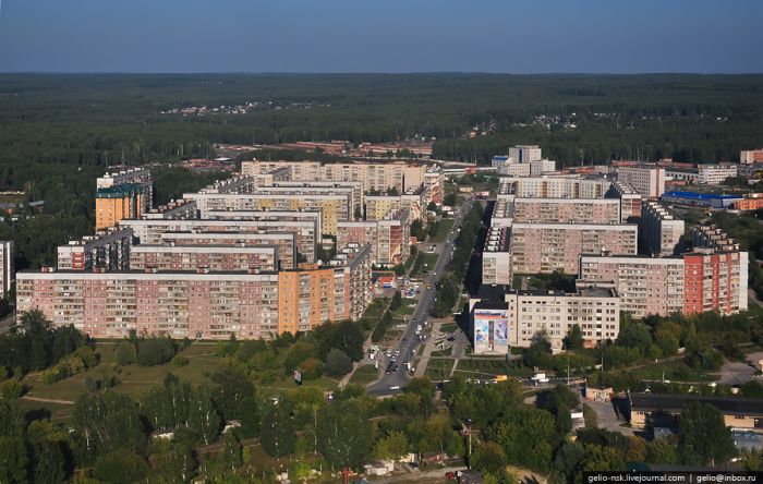 Новосибирск. Вид сверху (78 фото)