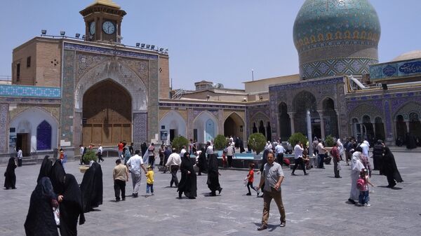 Мечеть Шах Абдул-Азим в городе Рей в пригороде Тегерана