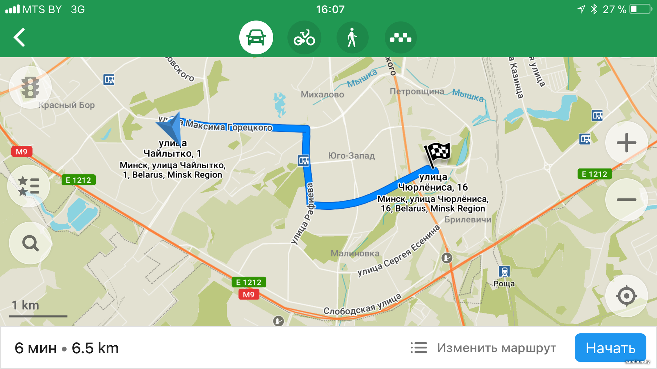 Как добраться из минска в гатово. Минск на карте. Пешеходный маршрут по Минску. Минск как добраться. Маршрут по Минску на машине.