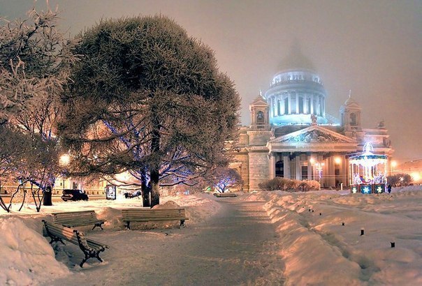 Зимний Петербург. Подборка красивых фотографий. Часть 2, фото № 37