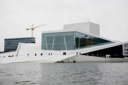 Национальный оперный театр Норвегии. Осло → Архитектура