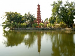 Пагода Чан Куок. Ханой → Архитектура