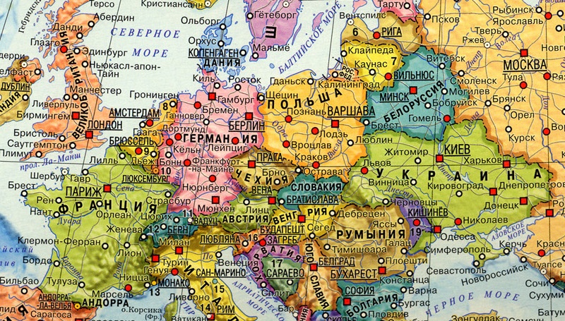 Европейские столицы карта. Карта Европы со столицами. Государства и столицы Западной Европы на карте. Карта Западной Европы со странами и столицами. Карта Западной Европы со странами и столицами на русском языке.