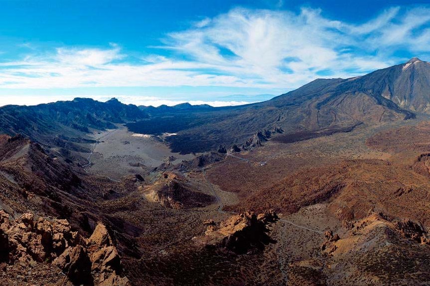 Гора Cañadas del Teide