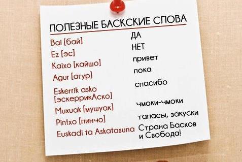 Интересные факты об Испании. Языки северной Испании