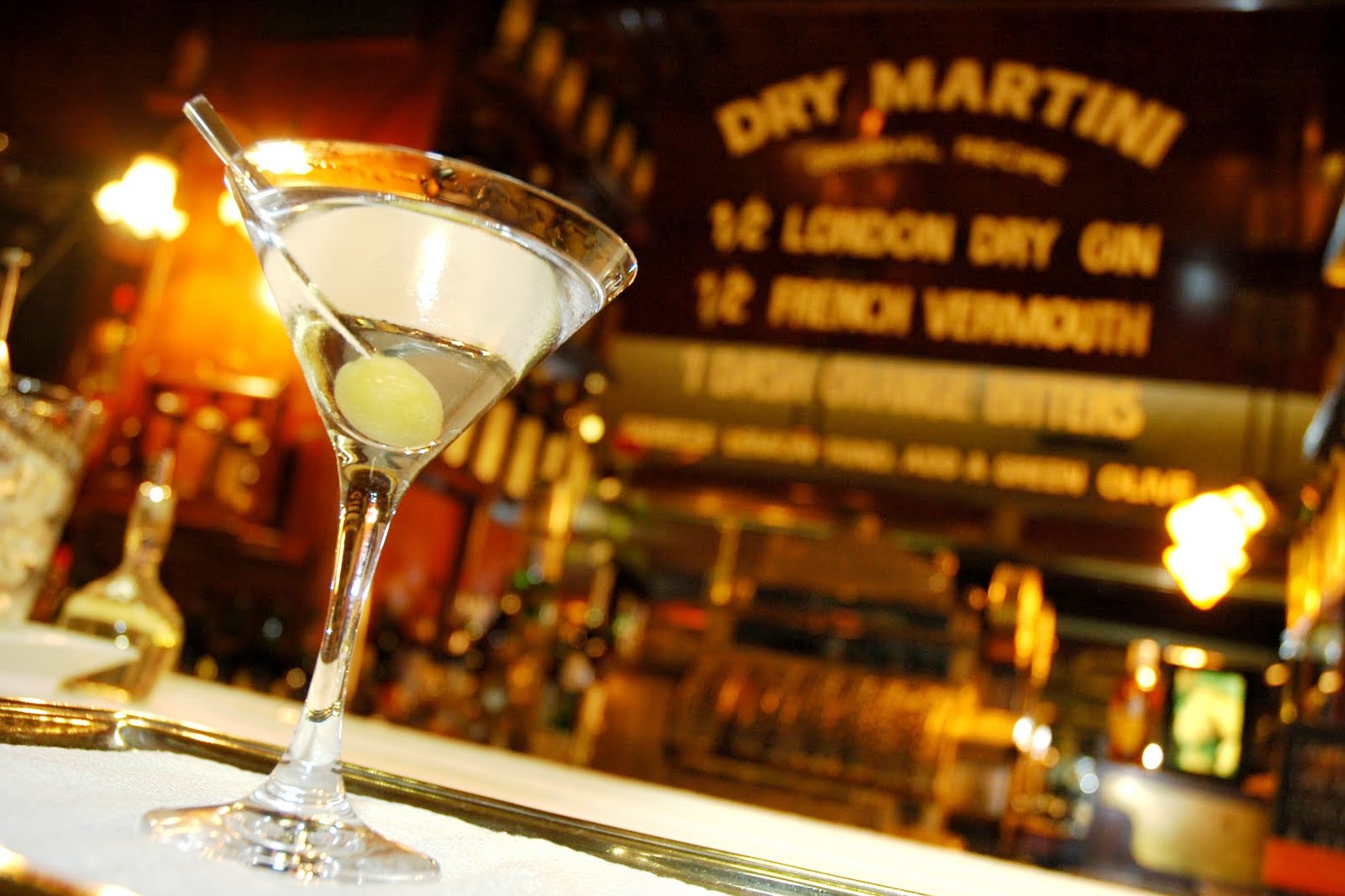 Dry Martini, 50 best bars of the world.