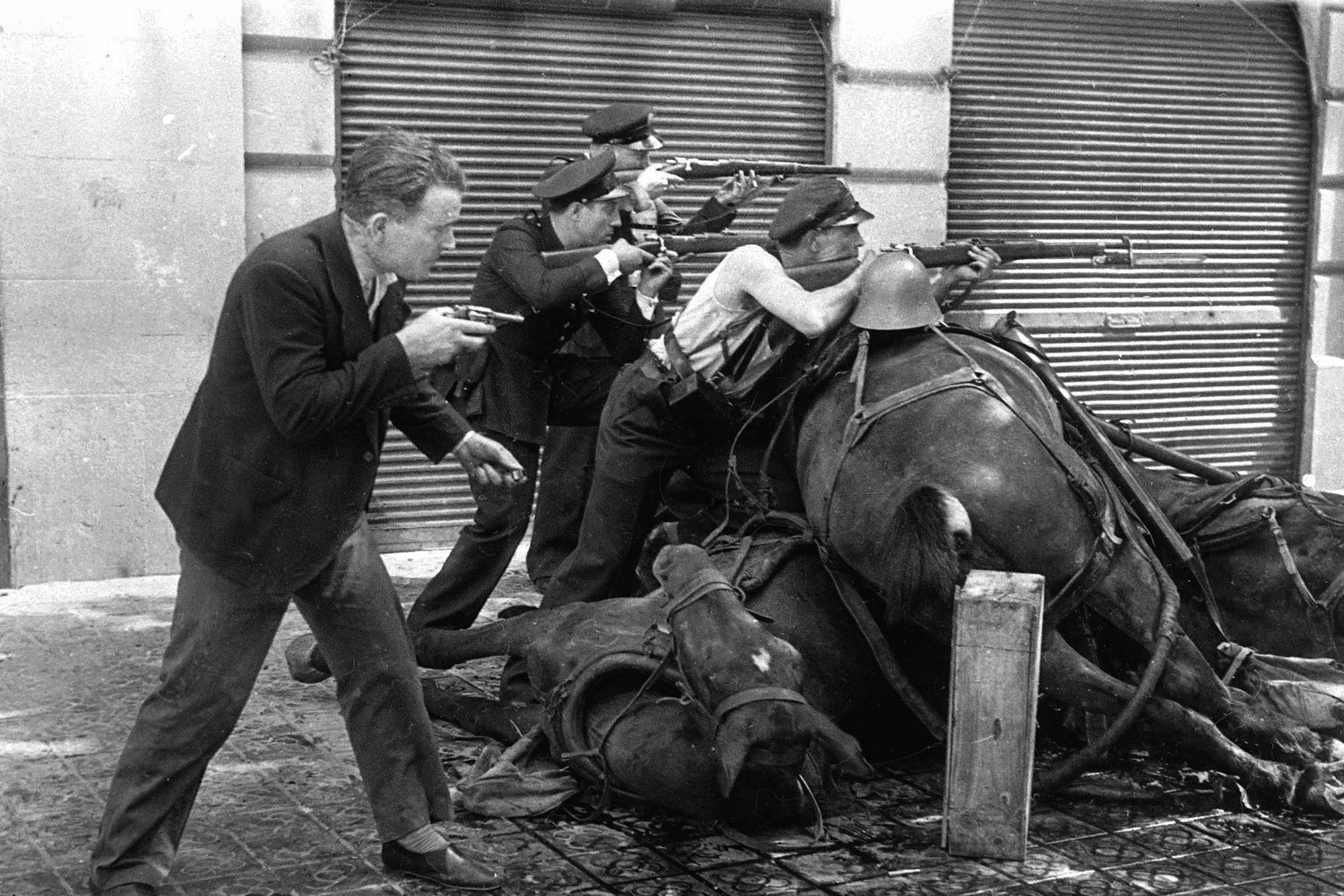 Гражданская война в Барселоне