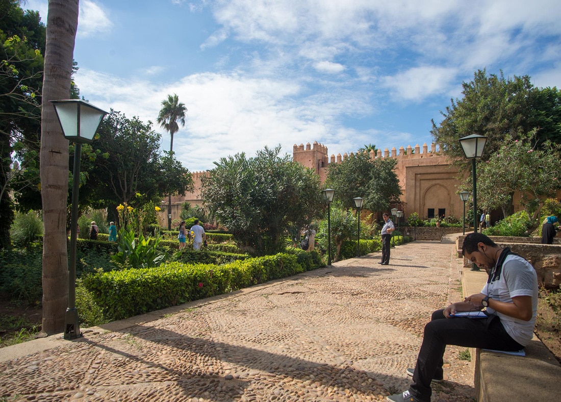 Андалузский сад в Рабате 1