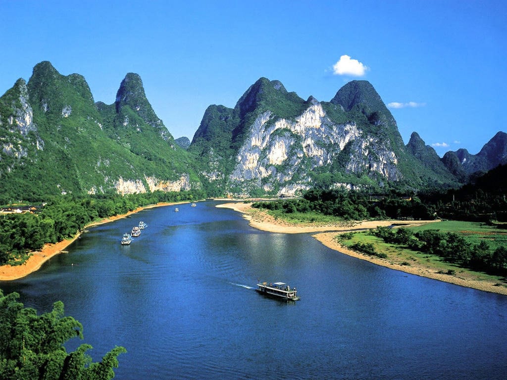 Одна из красивейших рек Китая – река Ли