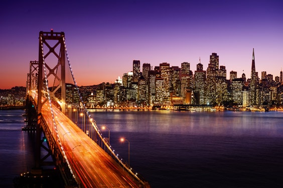 Город Сан-Франциско и Золотые ворота