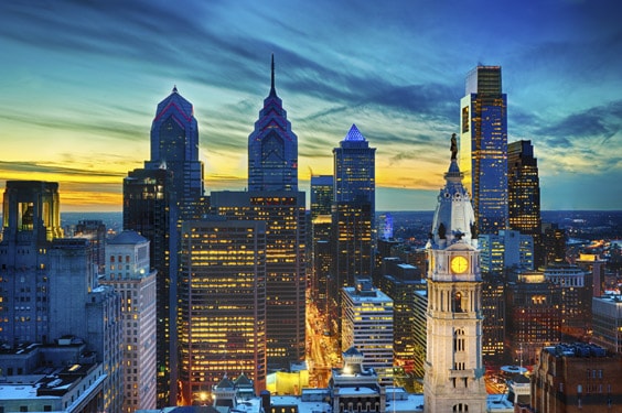 Филадельфия – новые здания