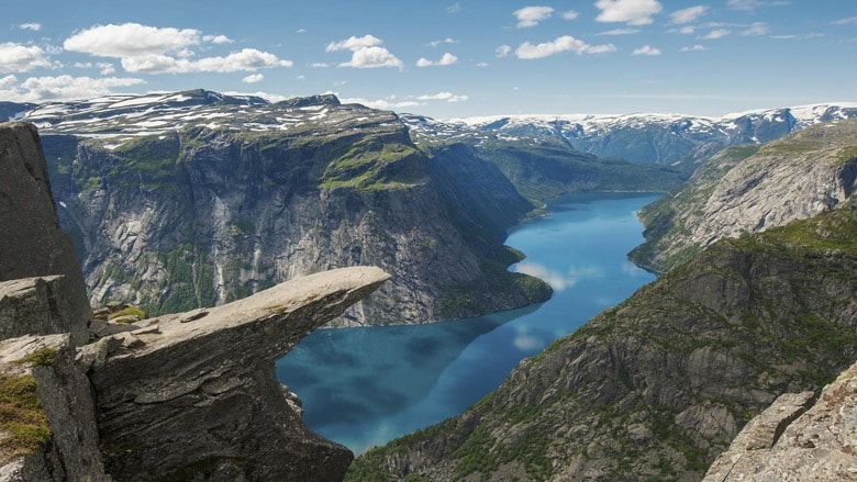 Норвежские фьорды – панорама 