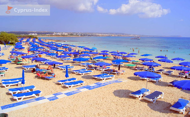 Пляж Макронисос. Песчаные пляжи Кипра в Айя-Напе