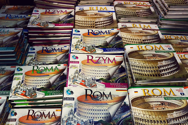 Souvenirs from Rome. Italy