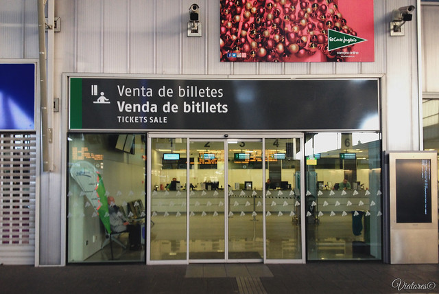 Ticket office. Estacion de Valencia-Joaquin Sorola