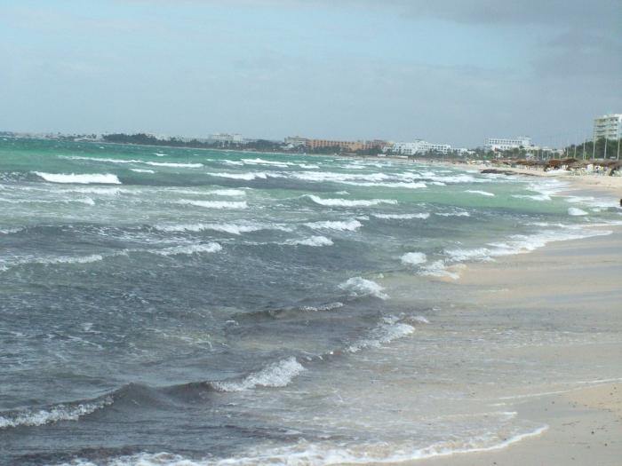 тунис какое там море