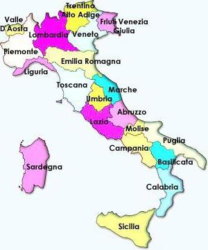Провинции Италии