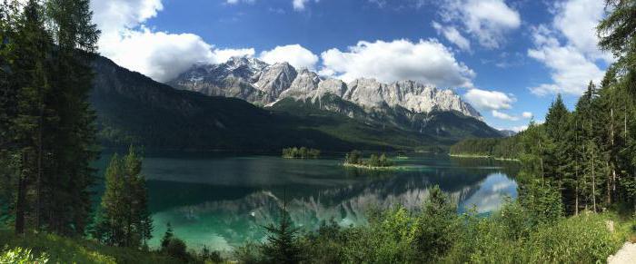 Германия: самая высокая гора, название