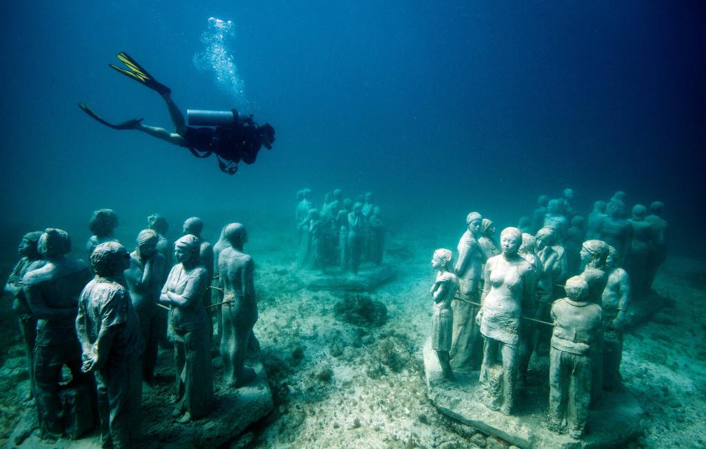 Подводный парк в Канкуне