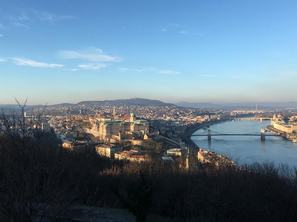 Вид на Будапешт