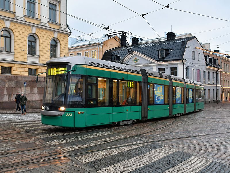 Трамваи в Хельсинки