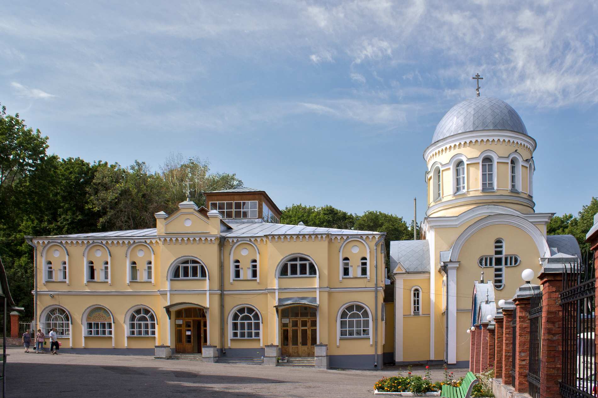 Адреса г пензы. Благовещенский храм Пенза. Церкви Благовещения Пресвятой Богородицы Пенза. Благовещенский храм-крестильня в г.Пенза. Храм на Захарова Пенза.