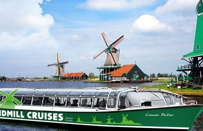 Голландские мельницы Zaanse Schans