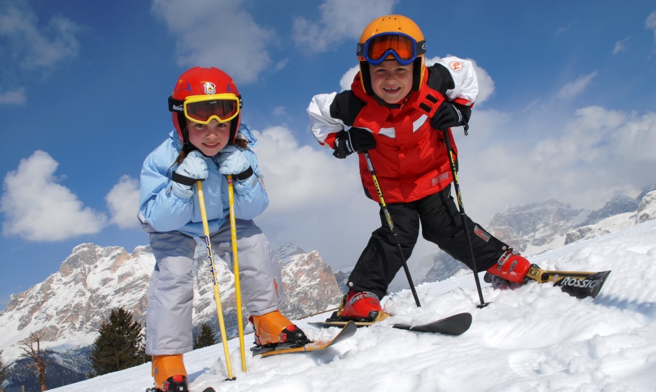 Отдых с детьми на горнолыжных курортах