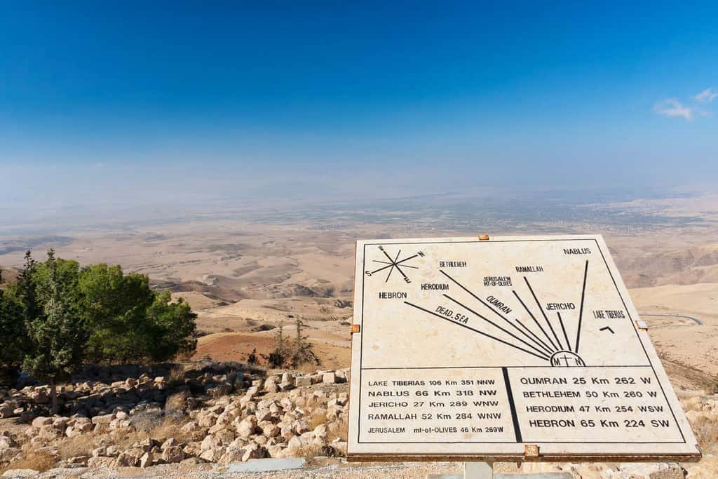 Гора Нево, Иордания