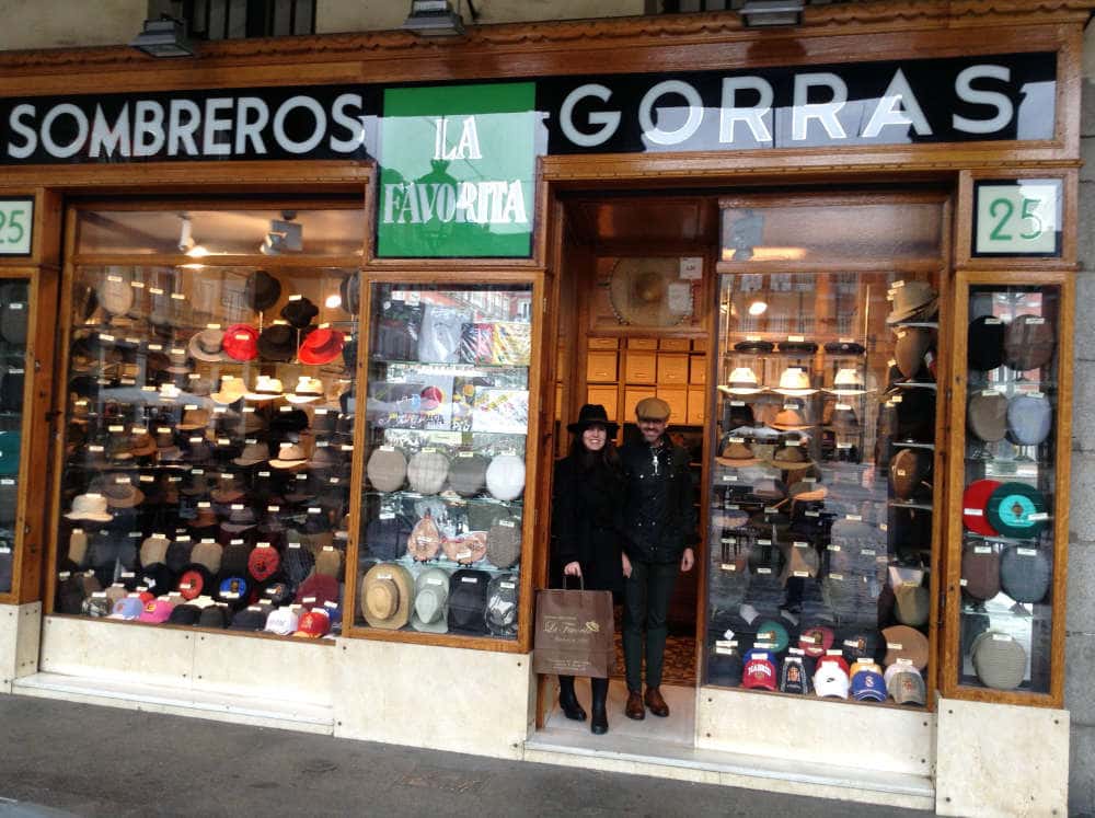 Магазин испанских мужских шляп